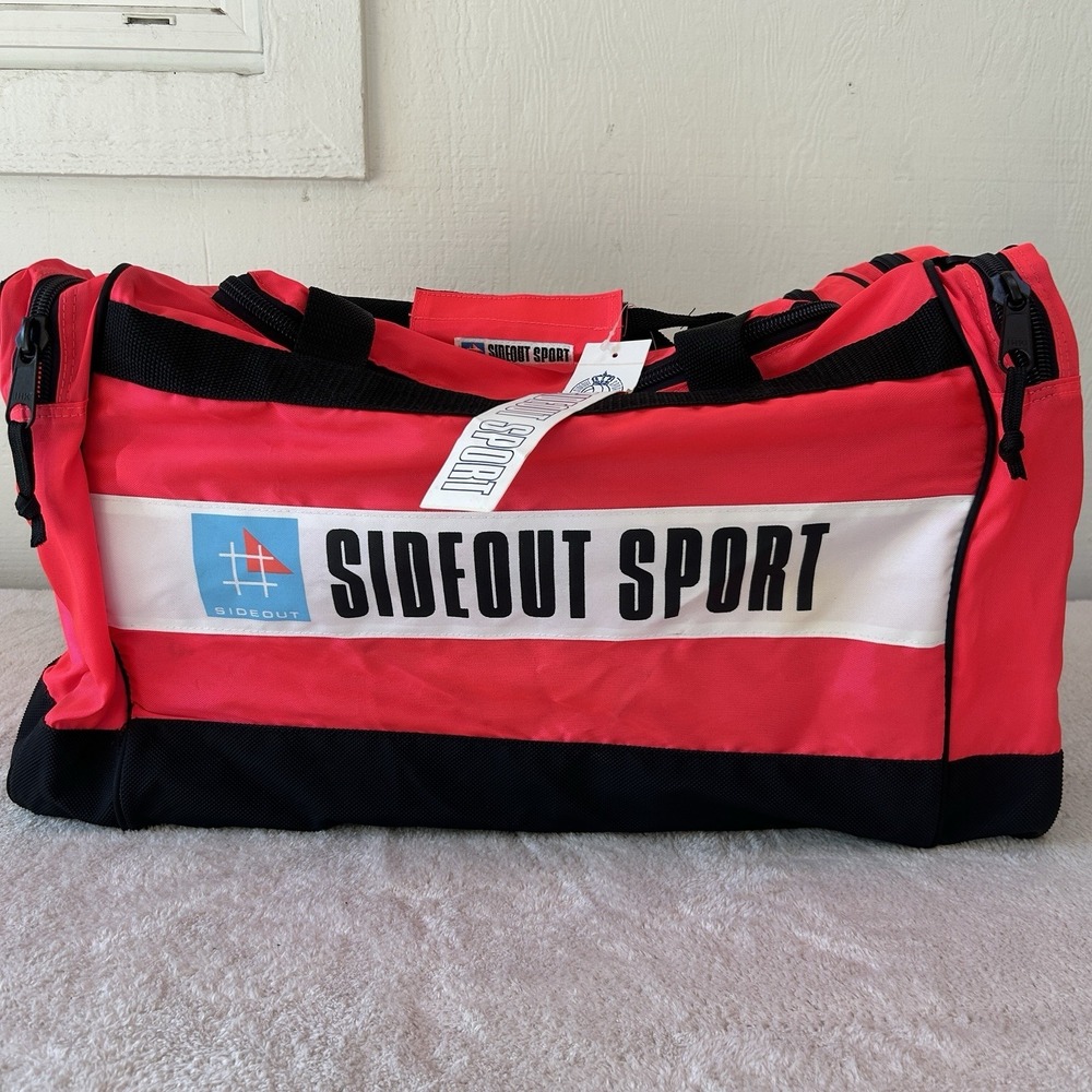 Vintage "RARE" Sideout Sports USA Pro Volleyball Duffle Bag - NWT -Never‎ Used